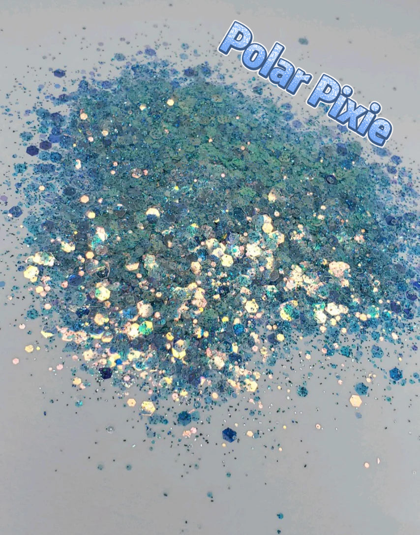 POLAR PIXIE Chunky Festival Glamdoll Glitter