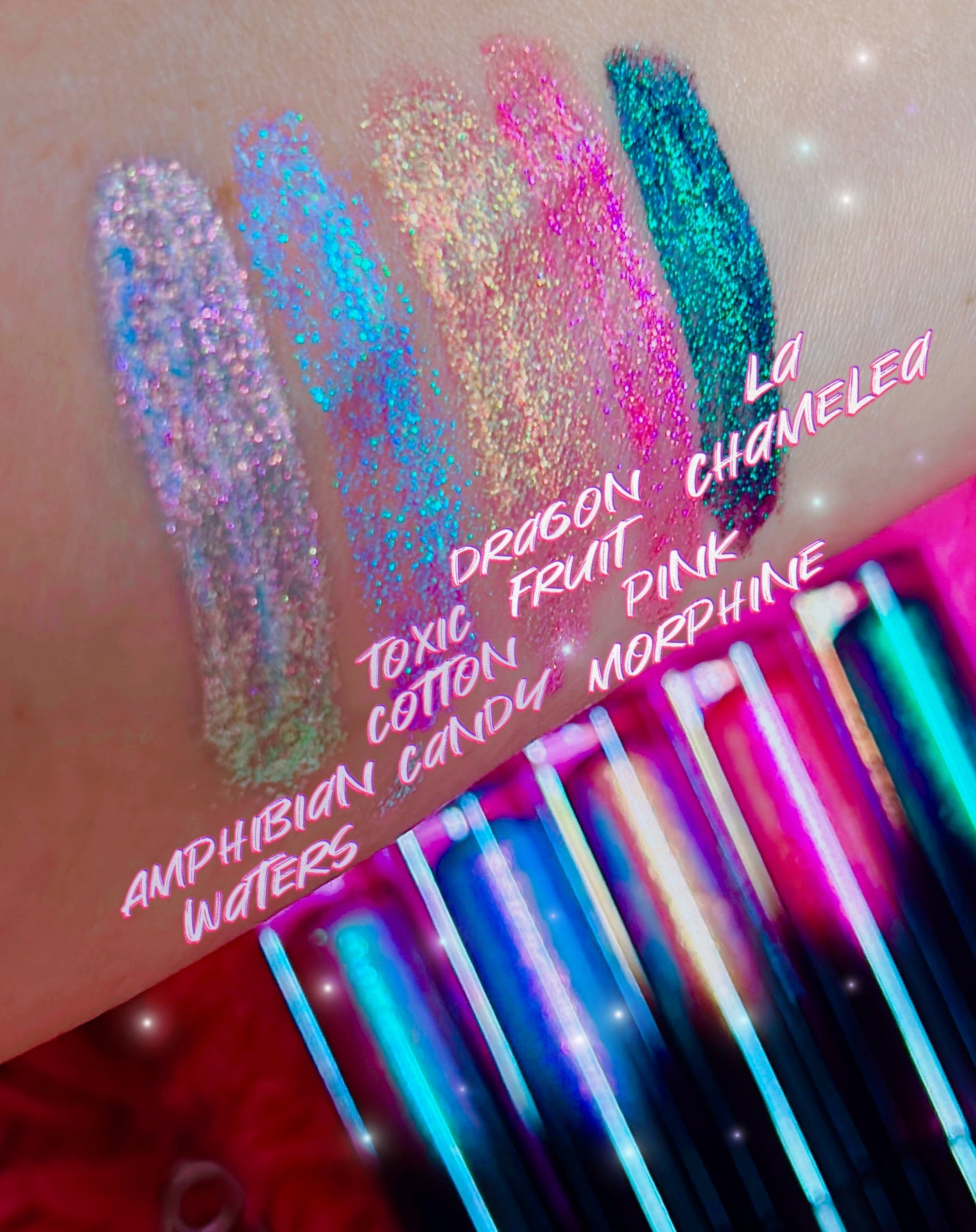 “DEADLY VENOM” DUOCHROME Liquid Lava LipGloss