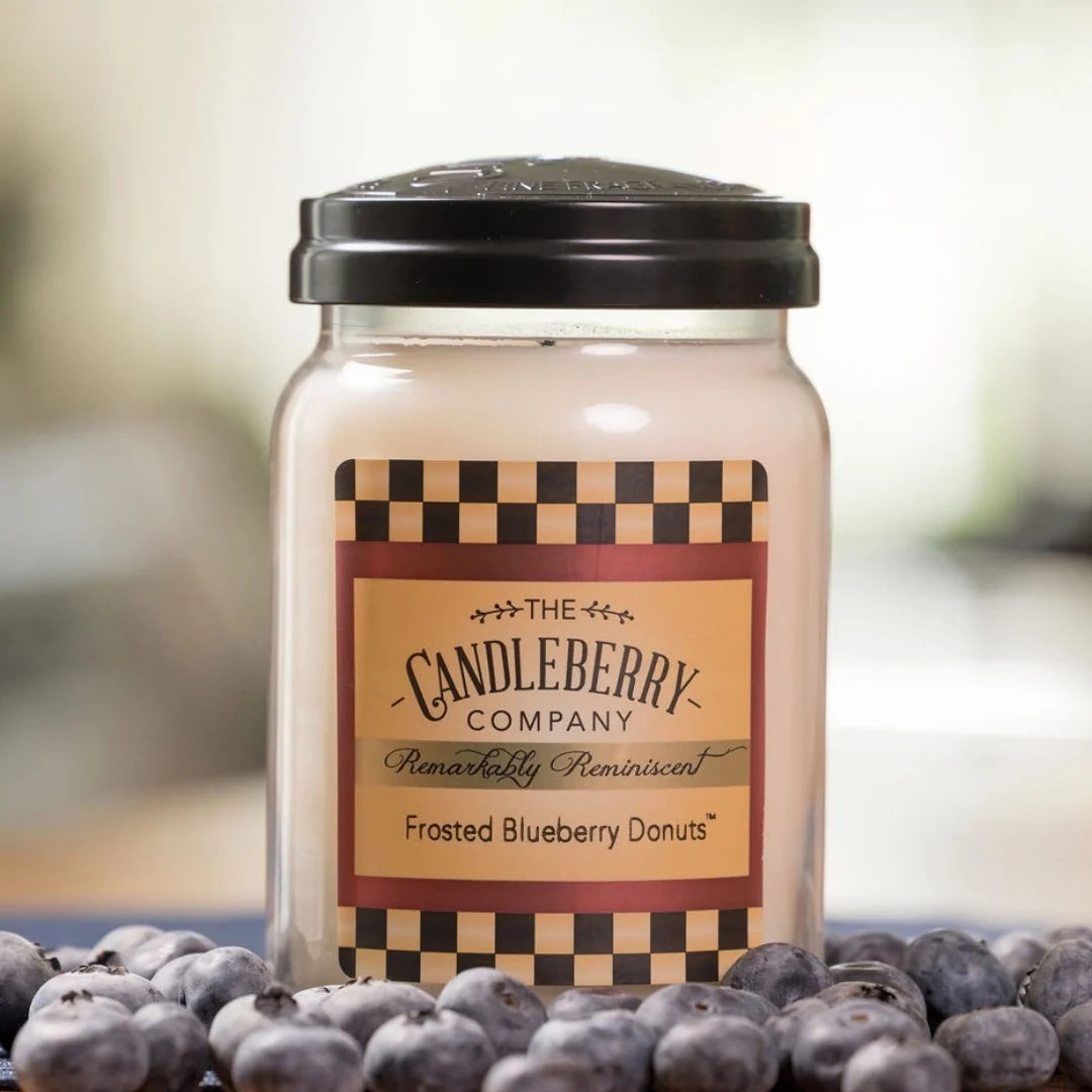 Frosted Blueberry Donuts™, Large Jar Candle (Collective)