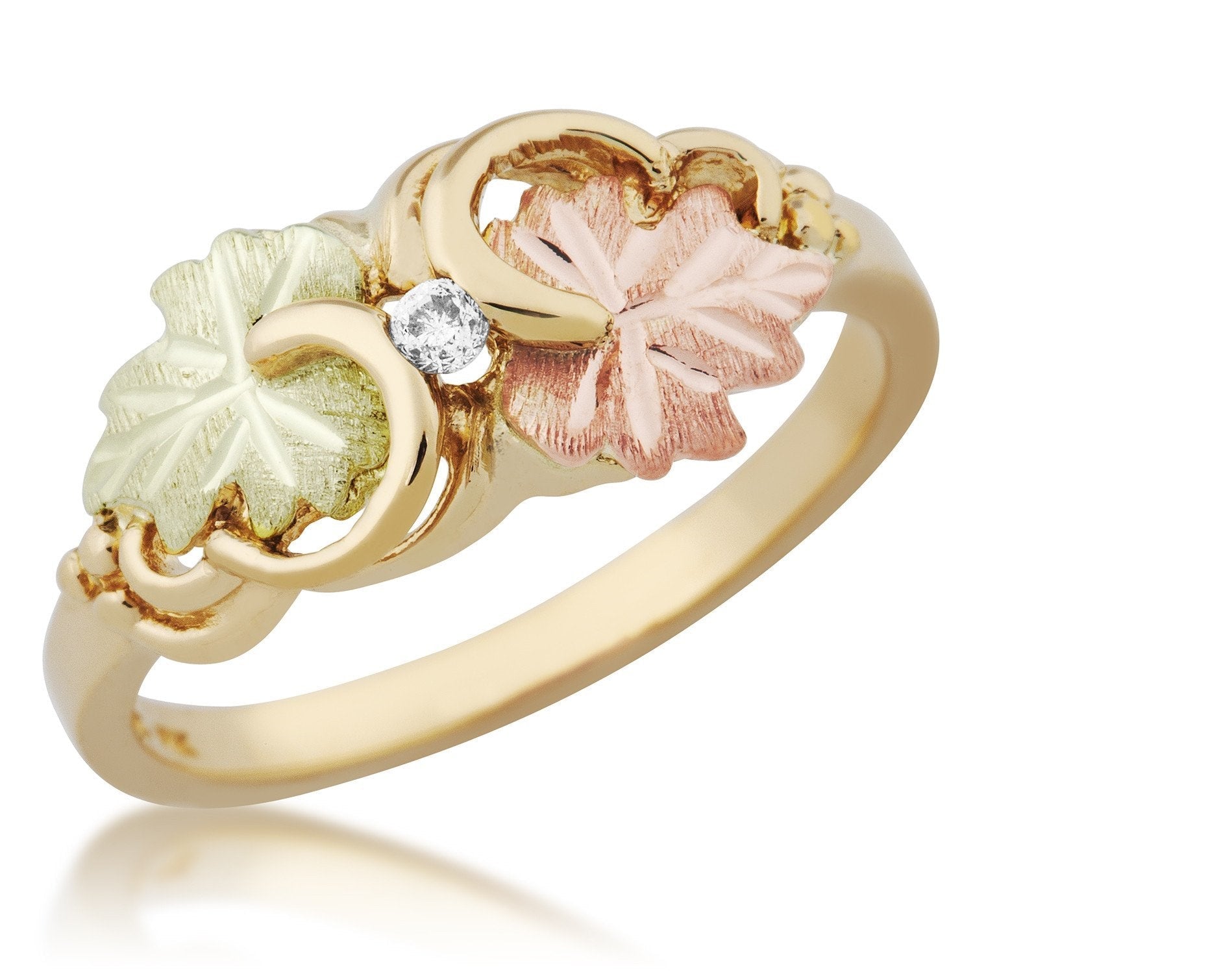 Vibrant Diamond - Black Hills Gold Ladies Ring