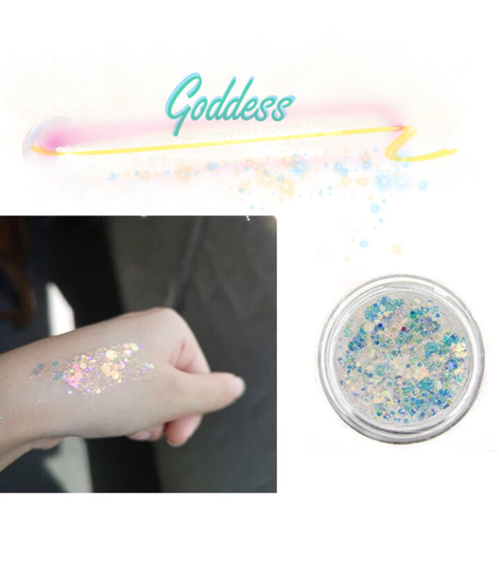 GODDESS Mermaid Jelly (Face/Body/Hair) Glitter Gel