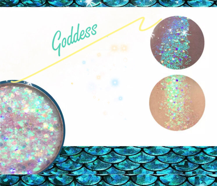 GODDESS Mermaid Jelly (Face/Body/Hair) Glitter Gel