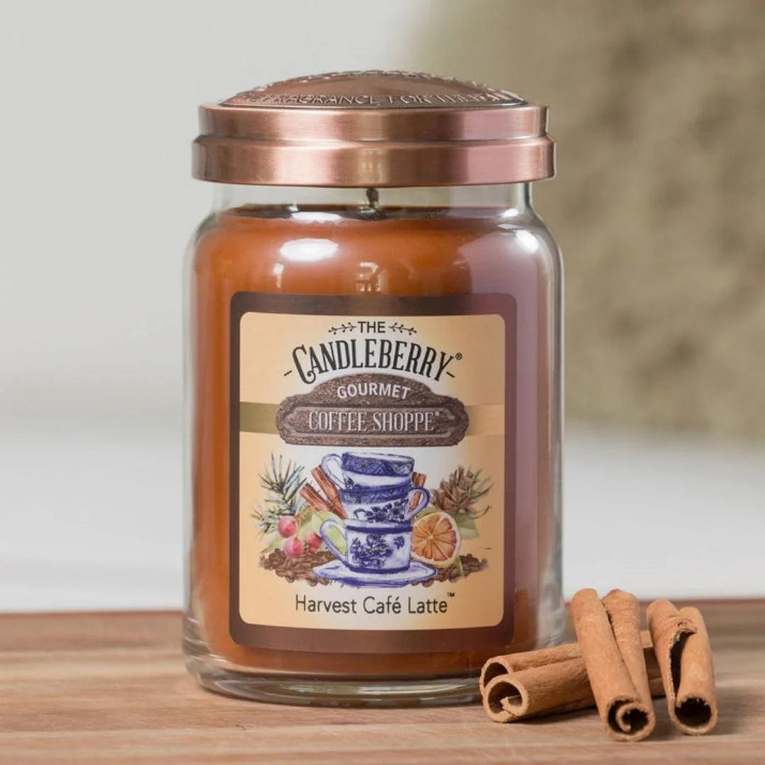 Coffee Shoppe - Harvest Café Latte™, Large Jar Candle (Collective)