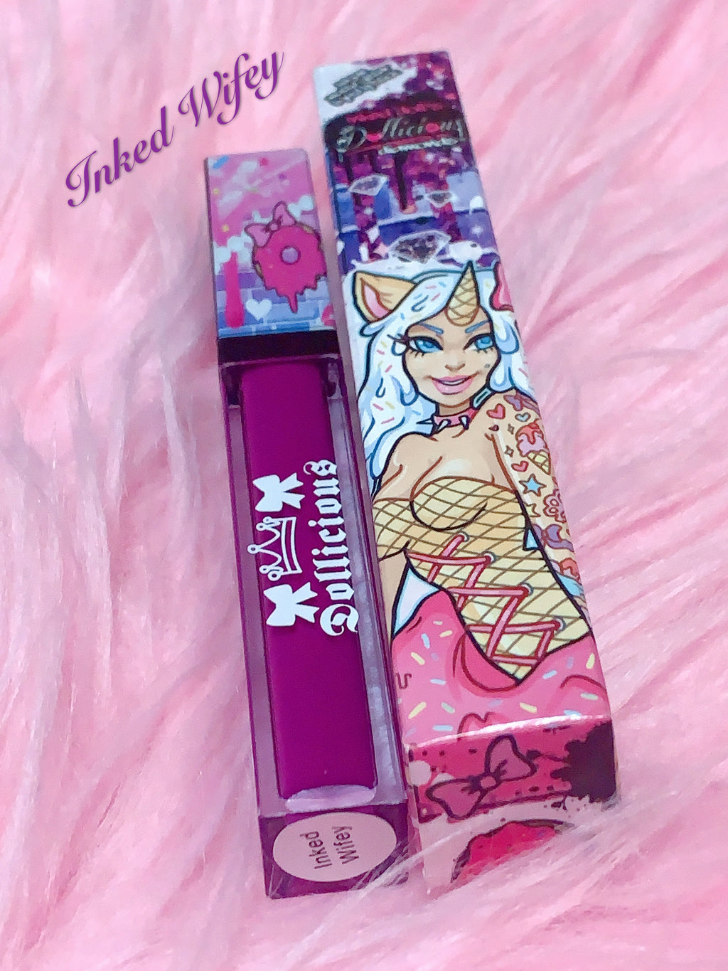 The "PURPLES!!" DOLLICIOUS MATTE Vegan Liquid Lipstick