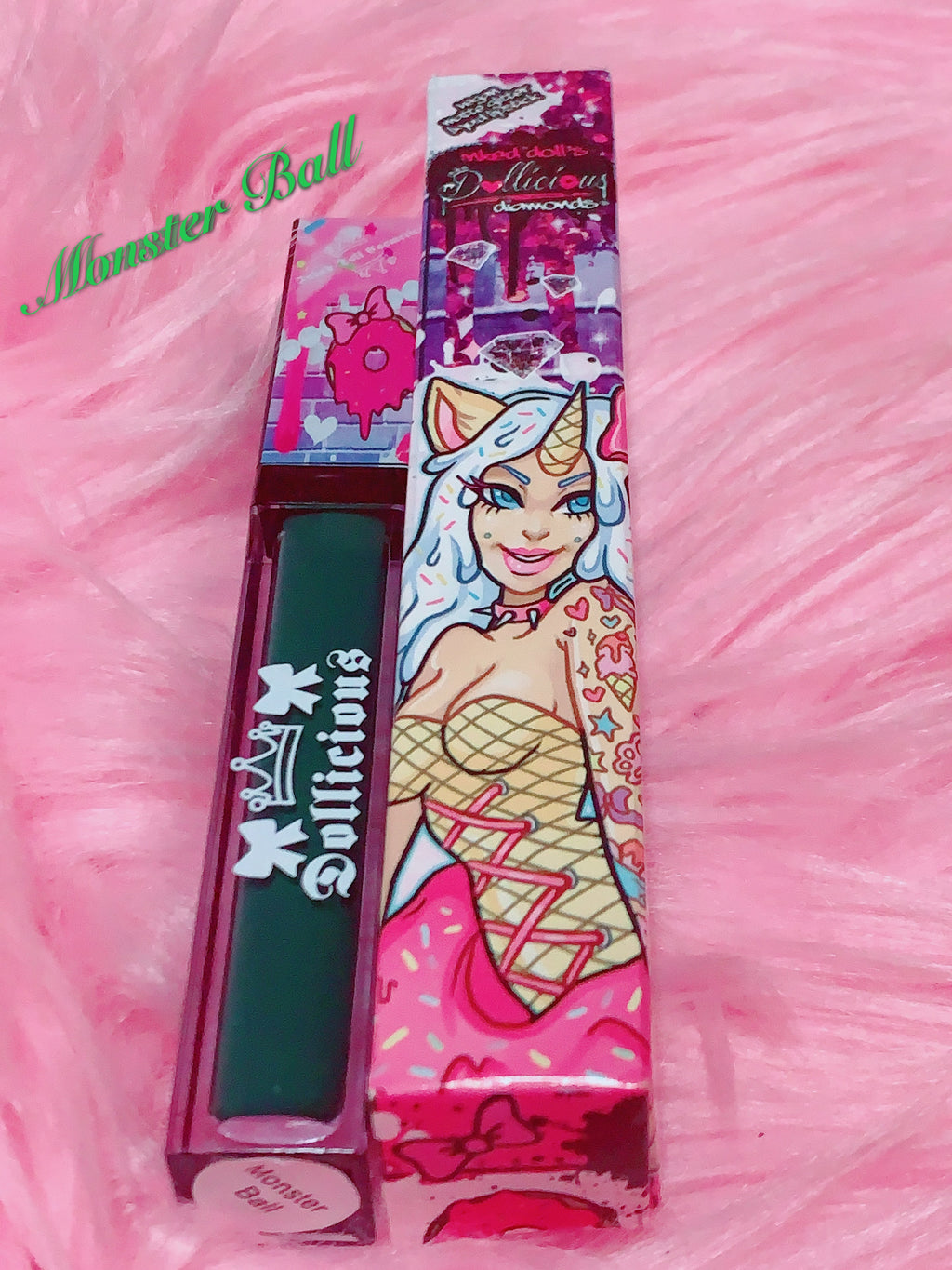 The "BLUES/GREEN!!" DOLLICIOUS MATTE Vegan Liquid Lipstick