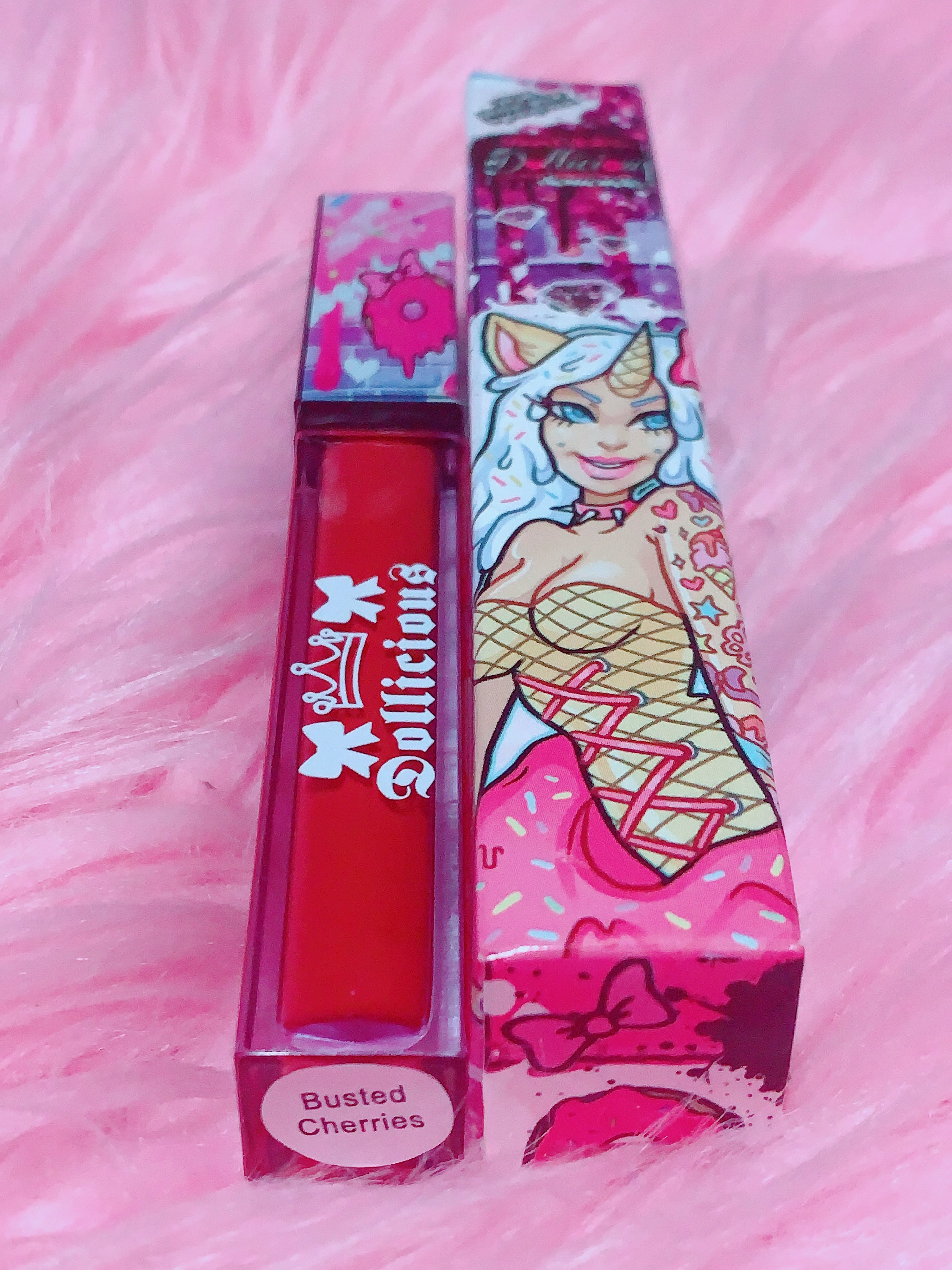 THE "REDS!!" DOLLICIOUS MATTE VEGAN LIQUID LIPSTICK