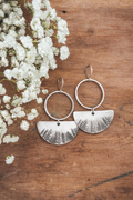 Silver Forest Earrings