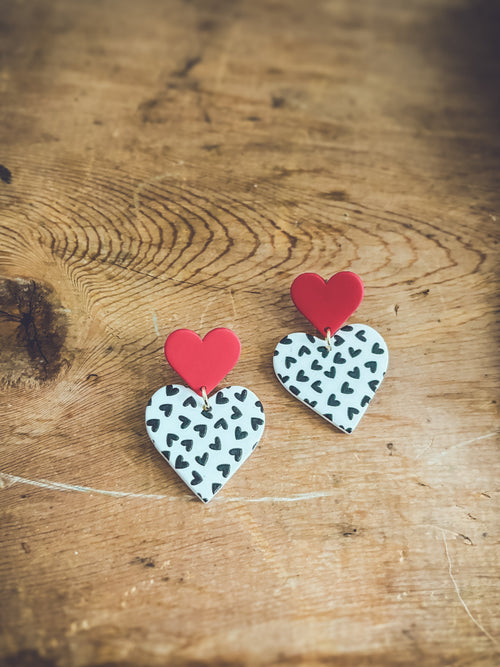 Adorable Heart Earrings