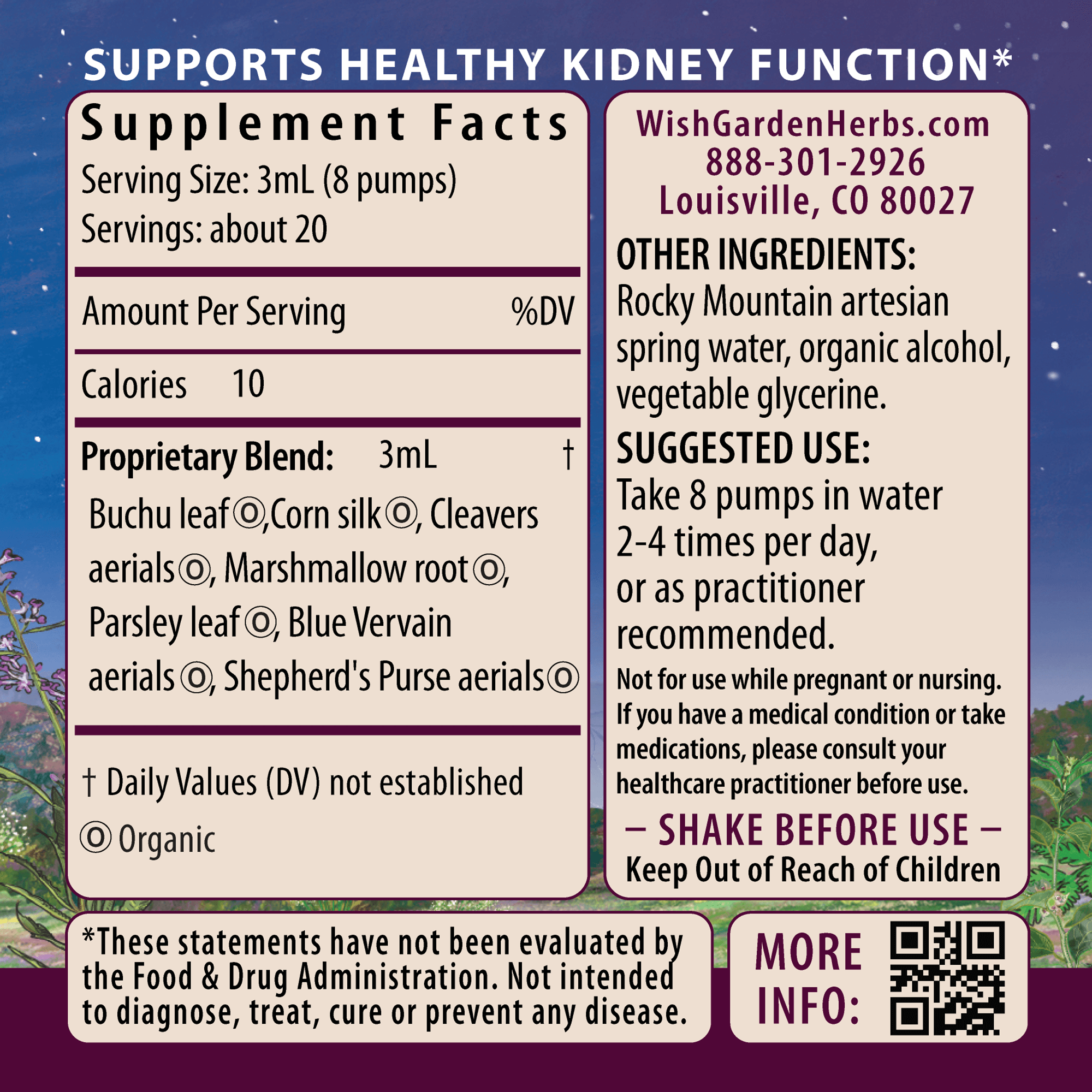 Kidney Strength, Daily Support