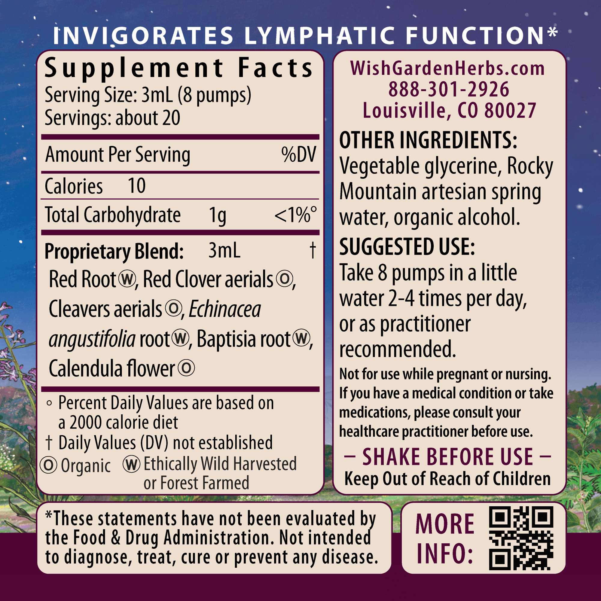 Lymph Mover, Immune Strength