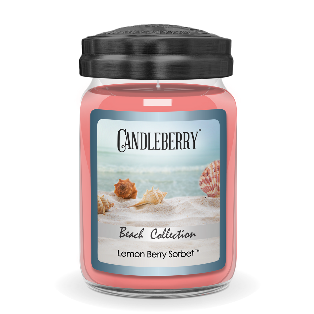 Beach Collection - Lemon Berry Sorbet™, Large Jar Candle (Collective)