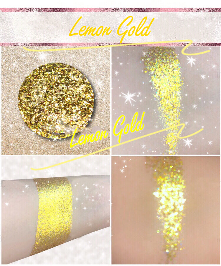 LEMON GOLD *LMT EDT* Summer Festival Pressed Glitter