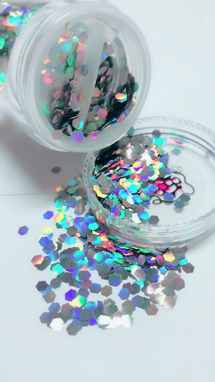 LiTT !! HOLOGRAPHIC Glamdoll Glitter (Fine/Chunky/Jumbo)