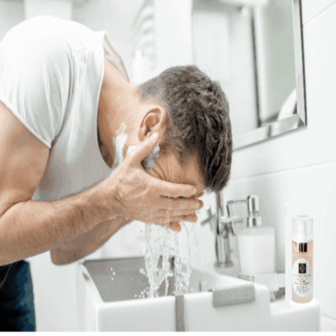 Organic Anti Aging Facial Wash  - For MEN