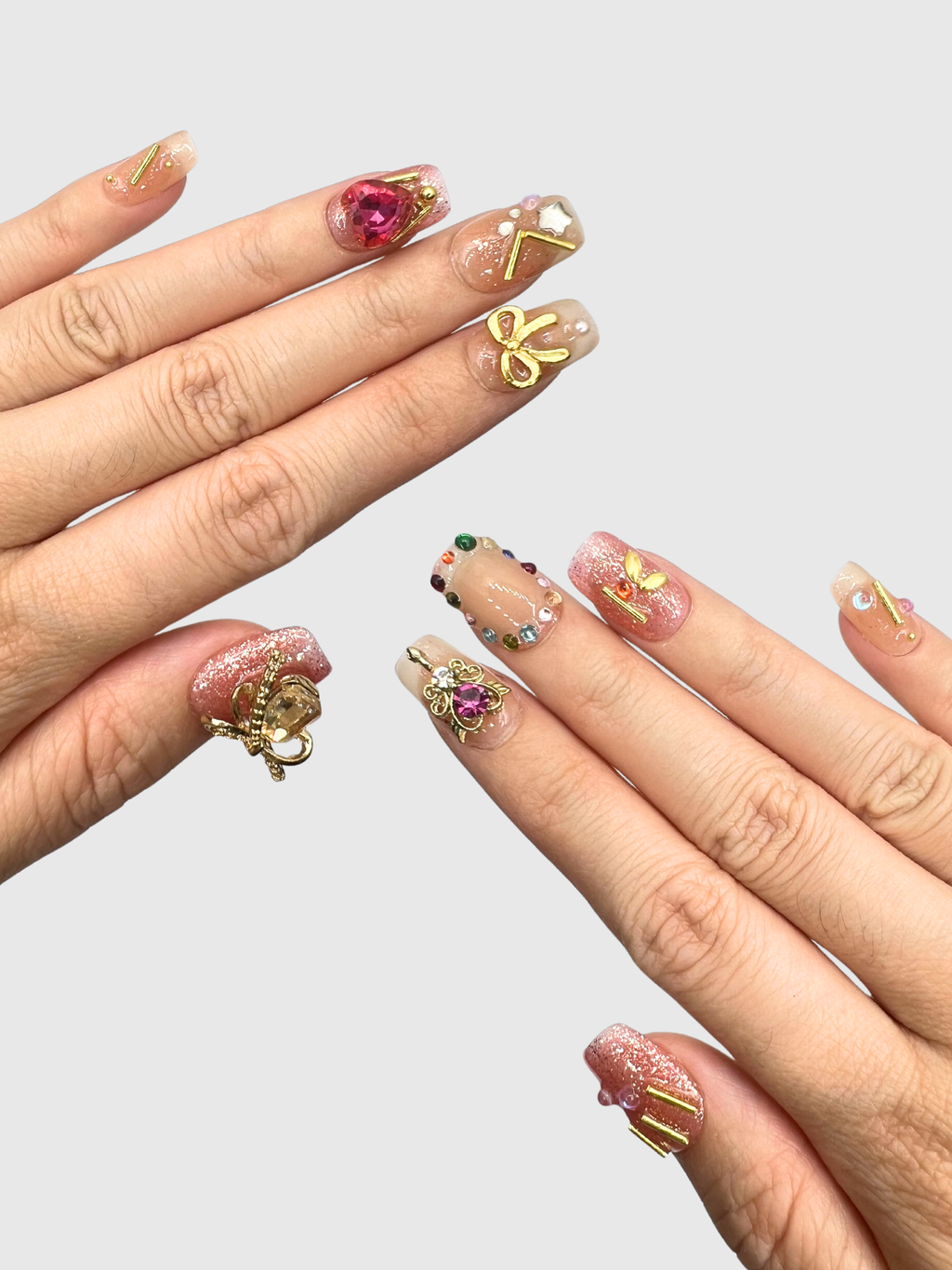 Magical Girl press on nails