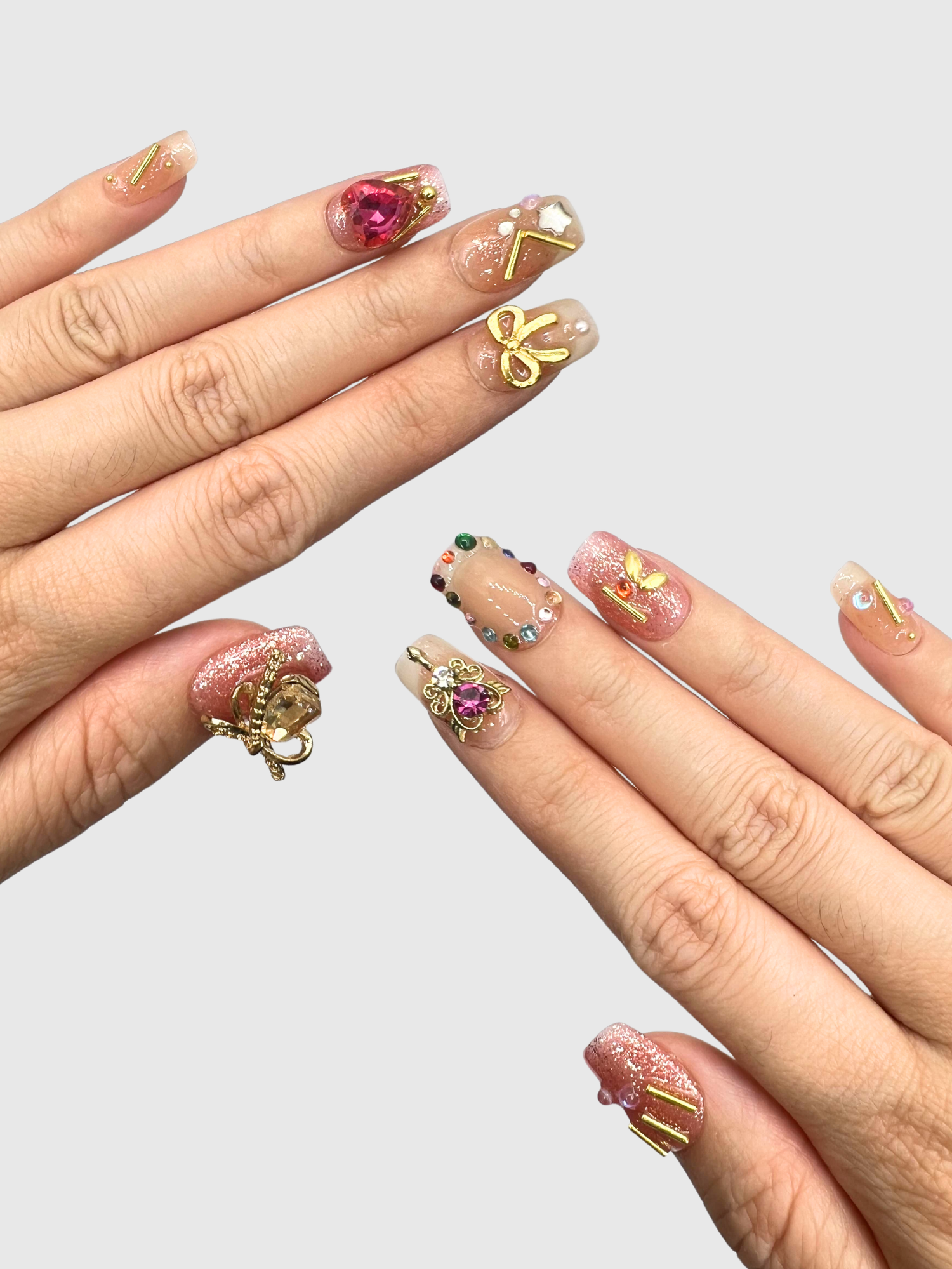 Magical Girl press on nails
