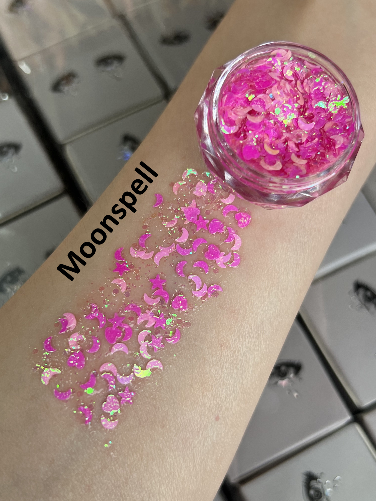 Gel Glitter Tears