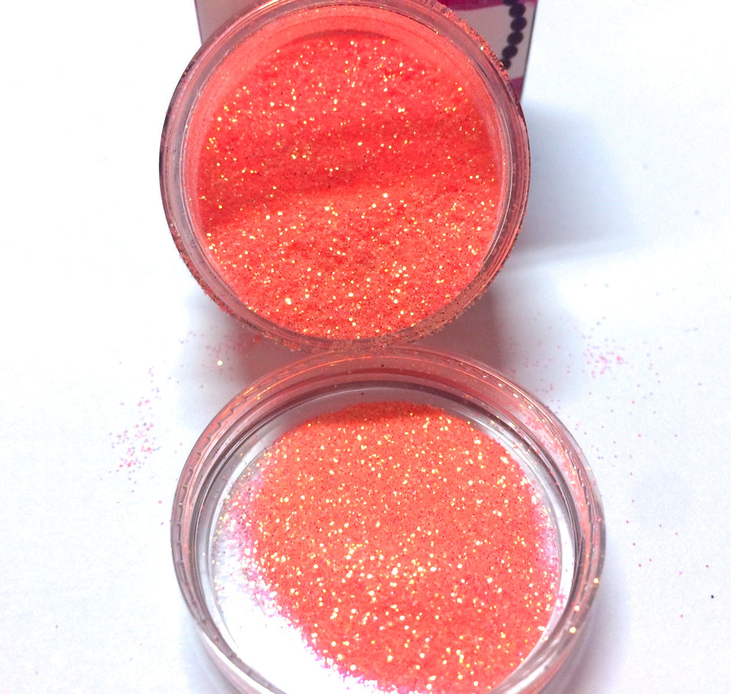 NEON SHERBERT *UV* Iridescent (Orange) Glamdoll Glitter