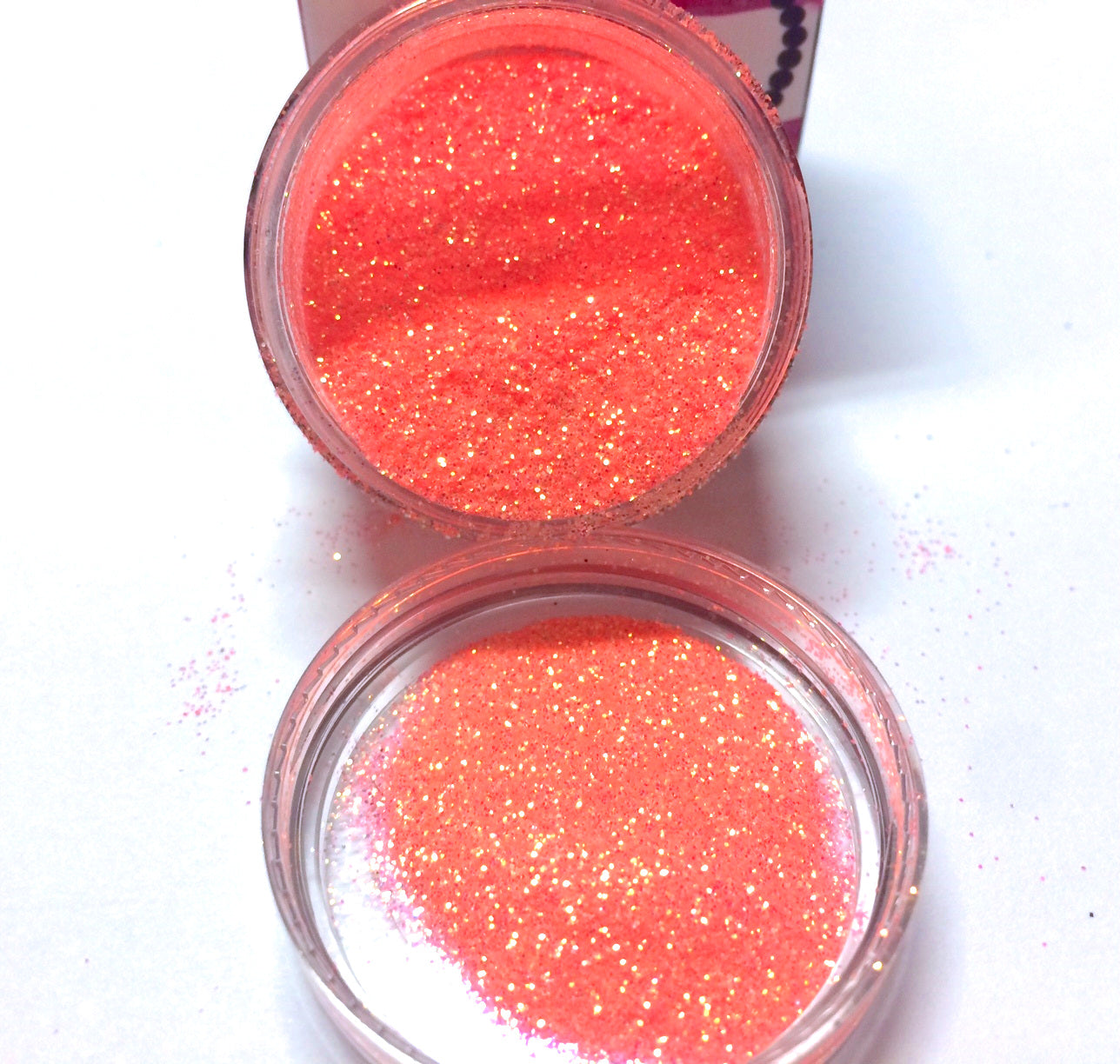 NEON SHERBERT *UV* Iridescent (Orange) Glamdoll Glitter