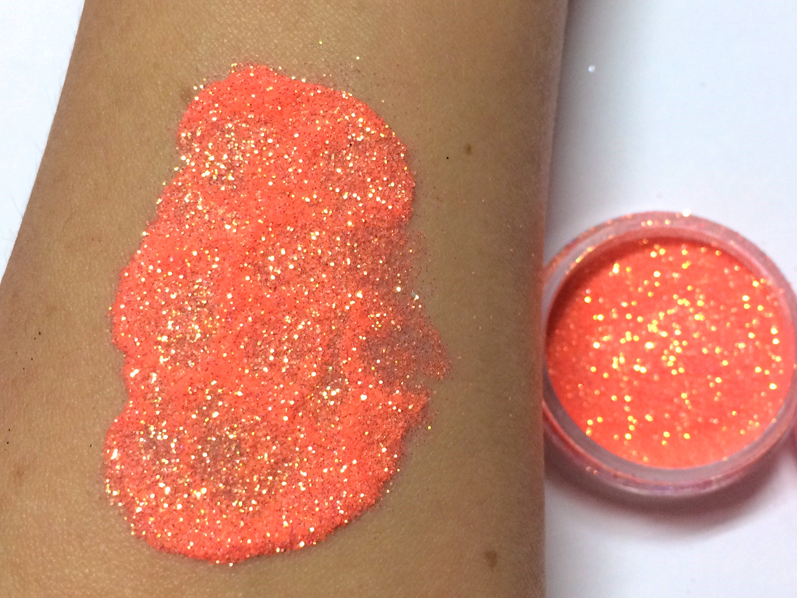NEON SHERBERT *UV* Iridescent (Orange) Glamdoll Glitter