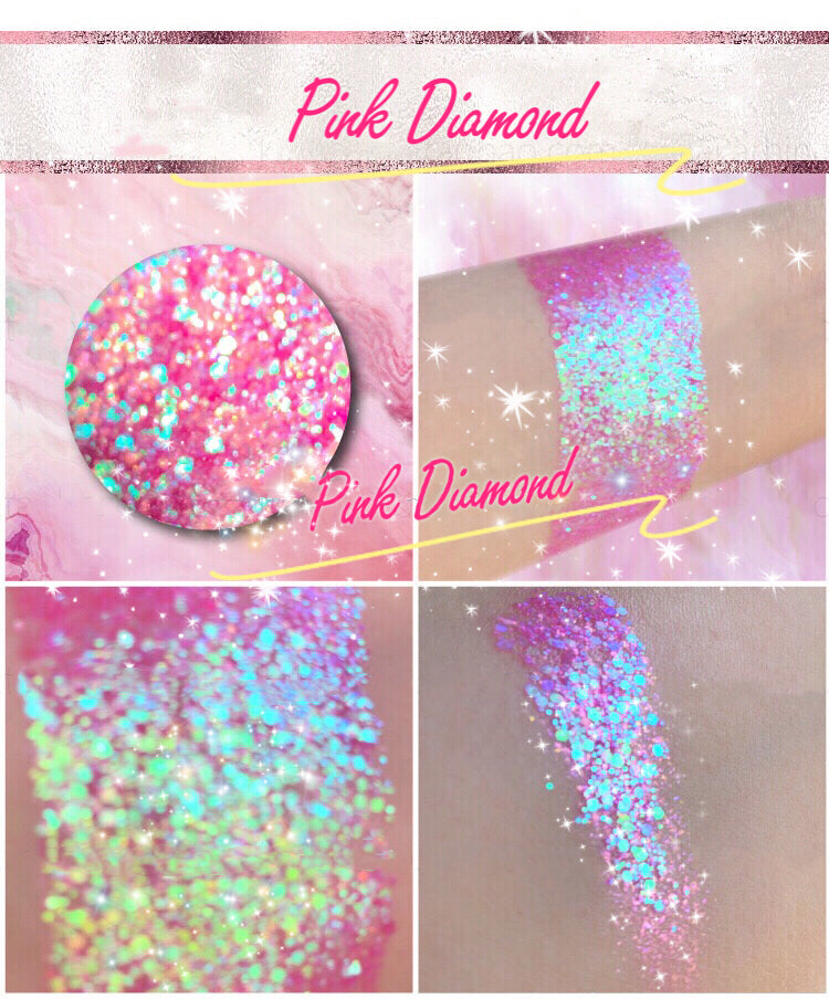 PINK DIAMOND *LMT EDT* Summer Festival Pressed Glitter