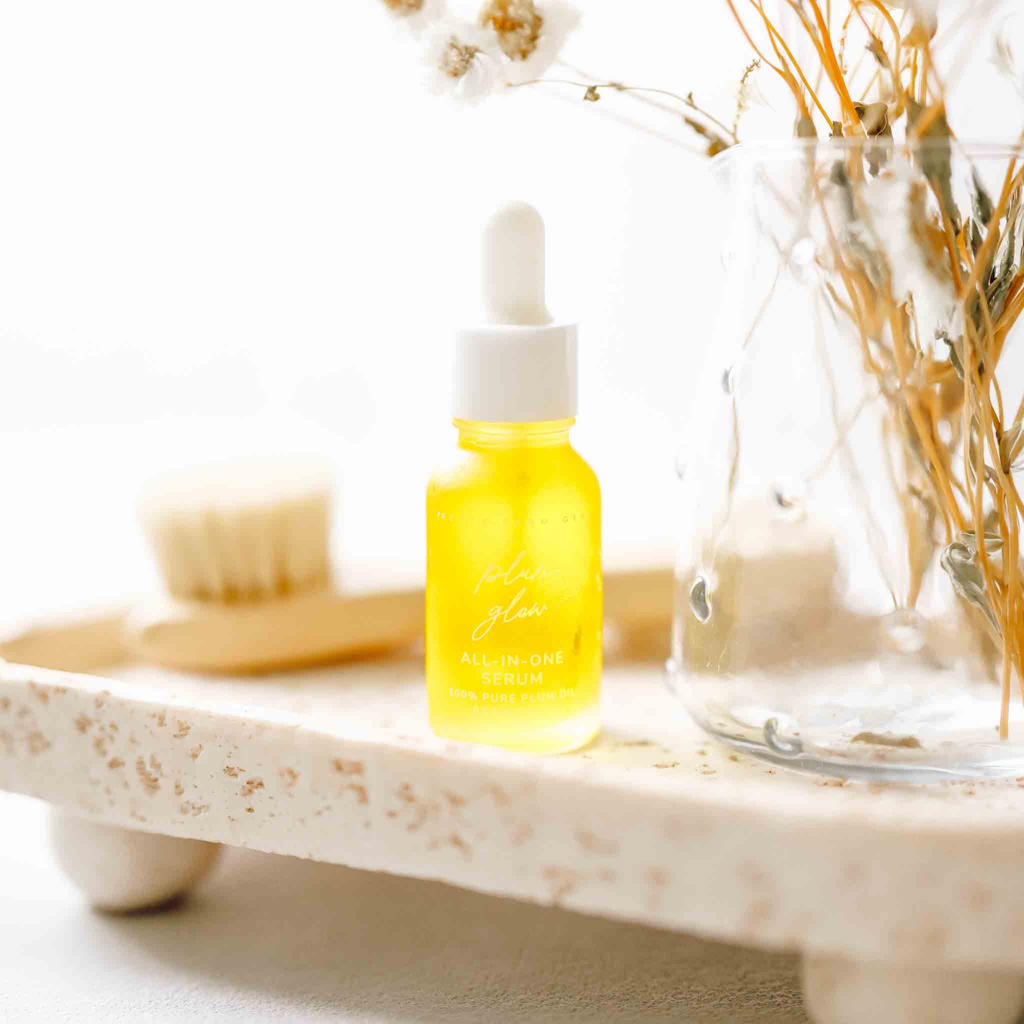 Plum Glow Multipurpose Face Serum | 100% Pure Plum Oil