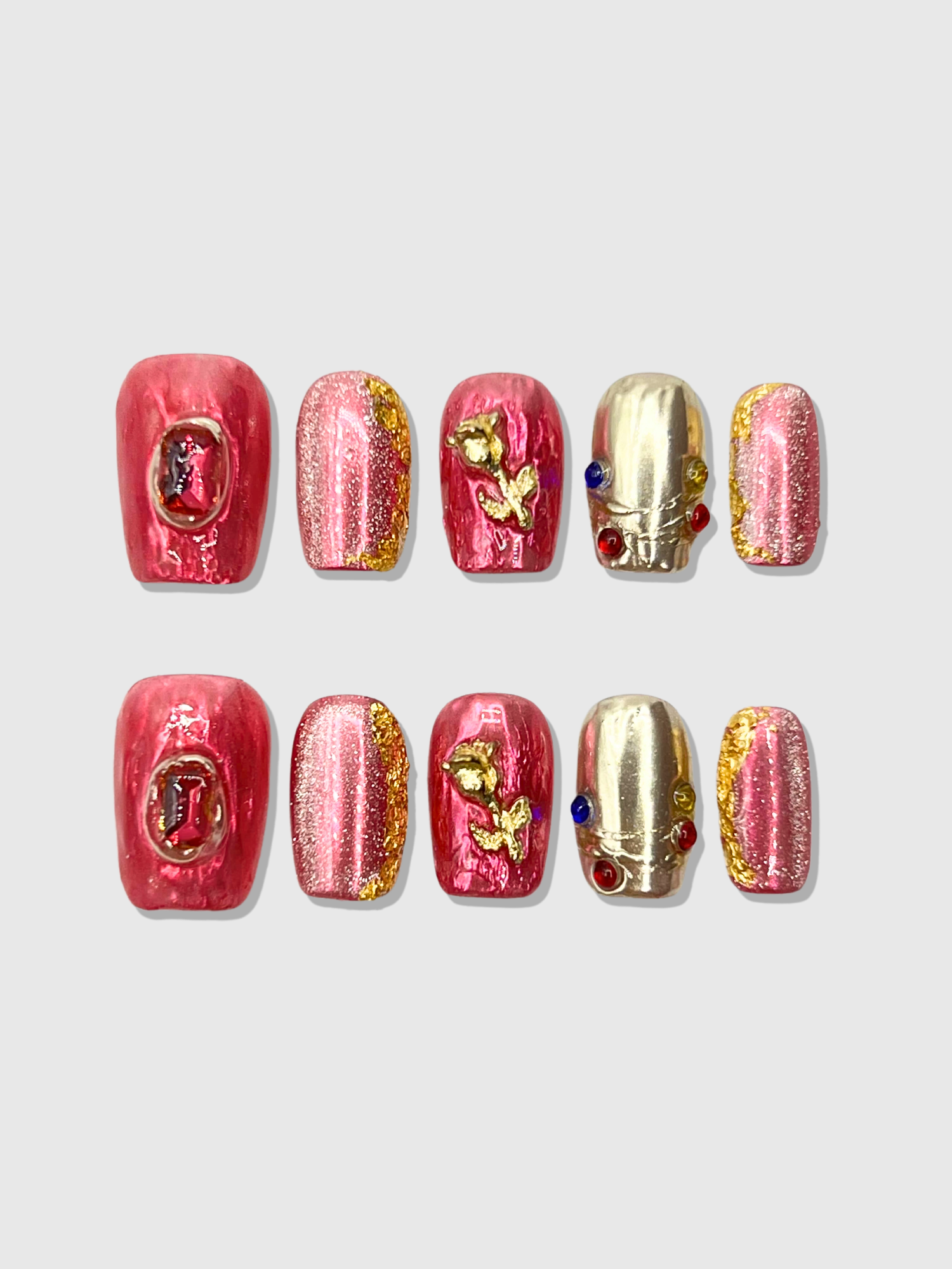 Pretty Guardian press on nails