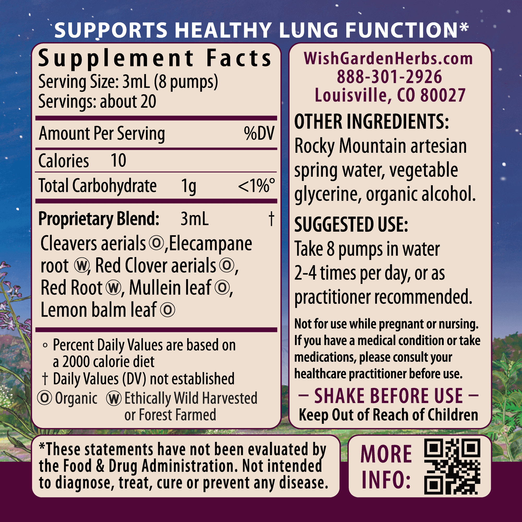 Respiratory Strength, Daily Support