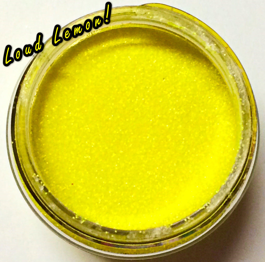 LOUD LEMON "Rave Lites" (BLACKLITE UV REACTIVE POWDERS)