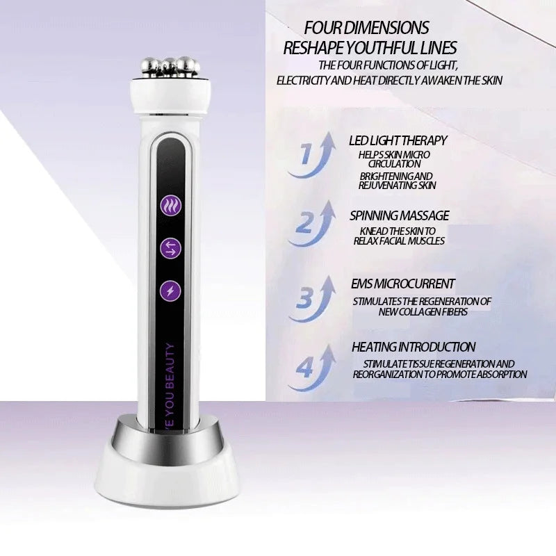 EMS, RF & Cryo Multi-Function Facial Device