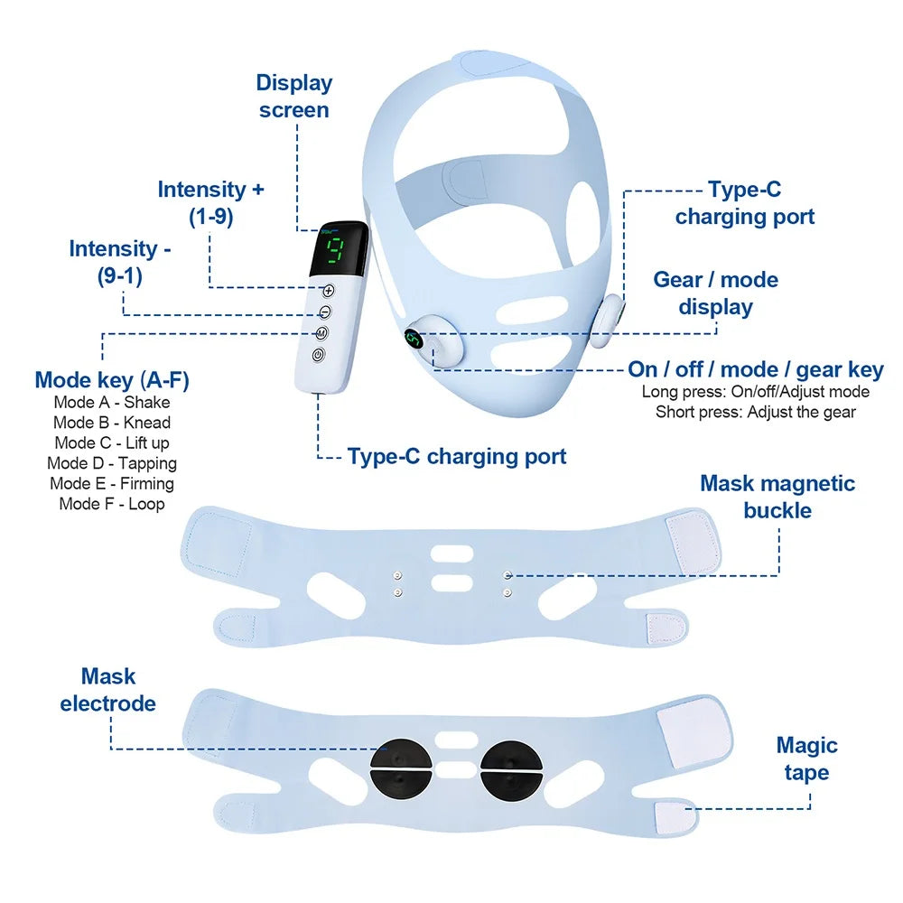 EMS Jaw & Chin Massage Device