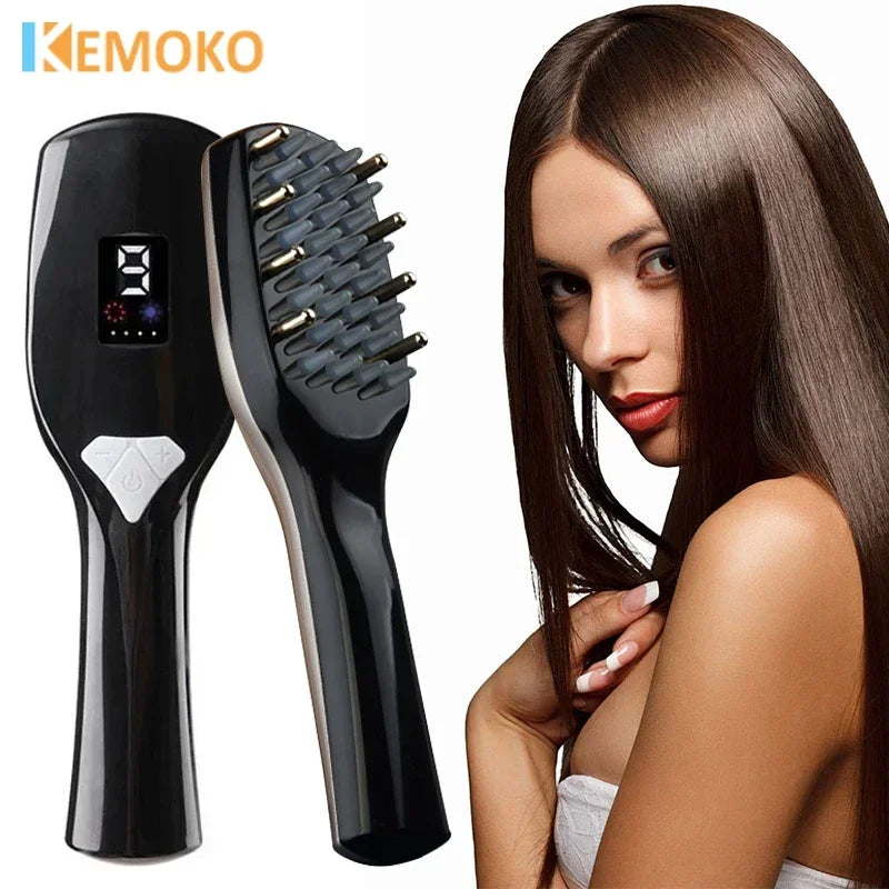 Vibration Scalp Massage Comb — Relaxing Scalp Care