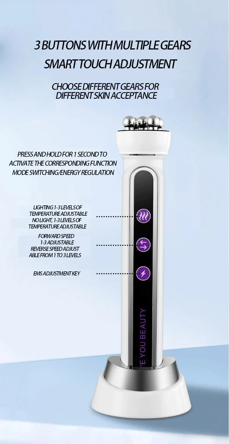 EMS, RF & Cryo Multi-Function Facial Device