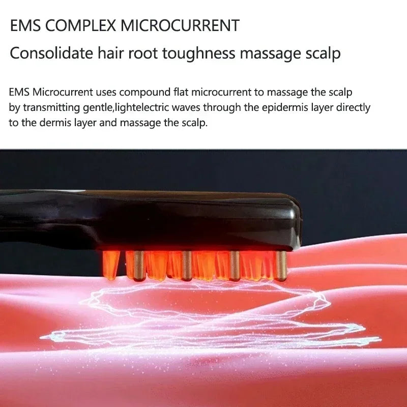 Vibration Scalp Massage Comb — Relaxing Scalp Care