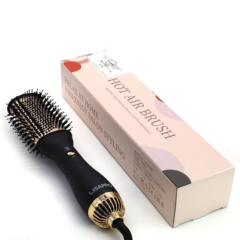 Professional Blowout Brush — Hot Air Volumizing Styler