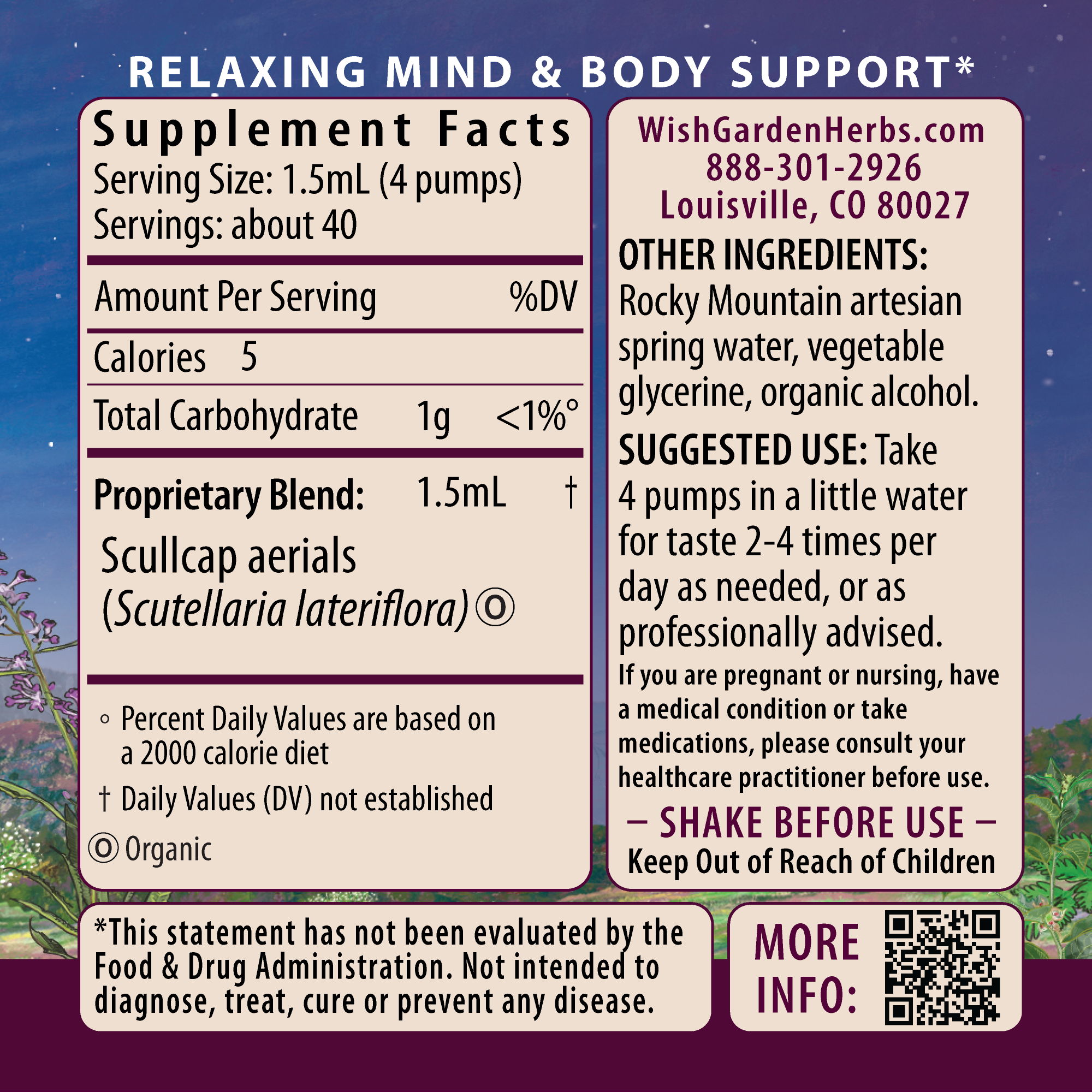 Scullcap Tincture