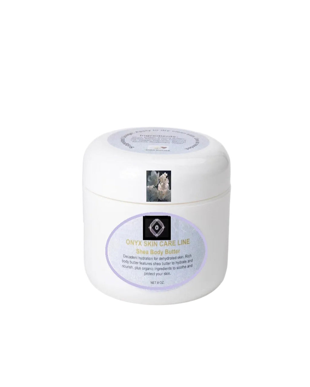 Shea Body Butter Jasmine Fragrance 8 & 2 oz. Tubs
