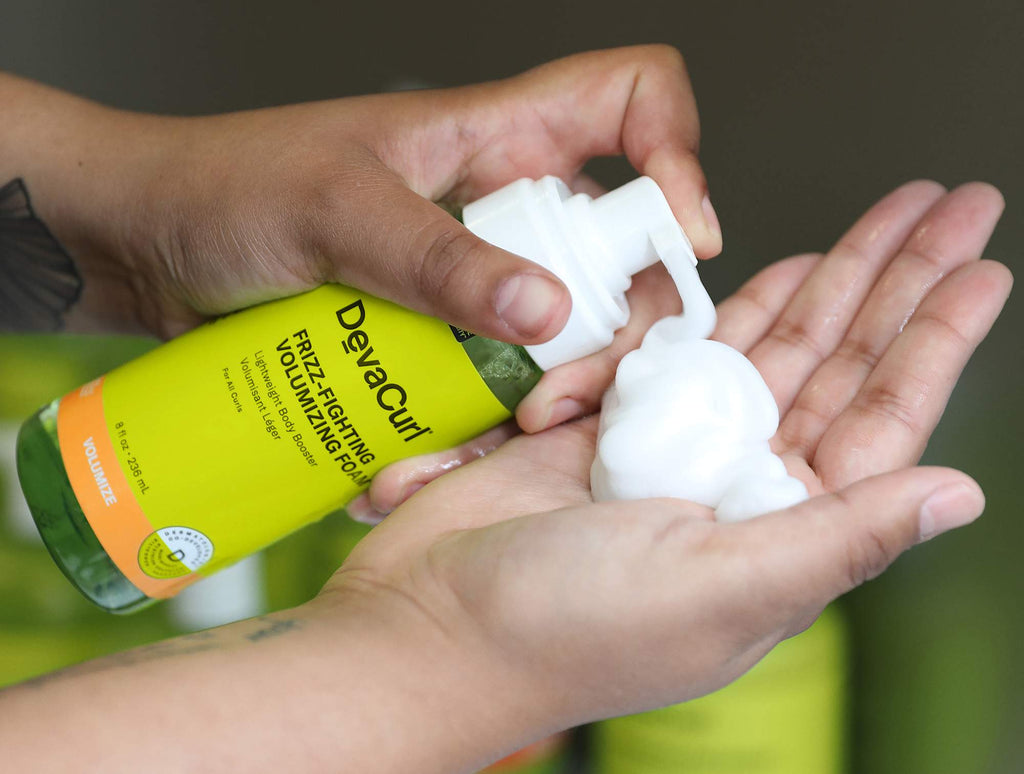 DevaCurl Frizz-Free Foam, 8 oz
