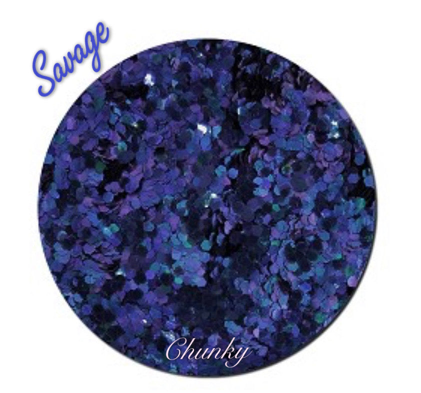 SAVAGE (CHUNKY or FINE) Glamdoll Glitter