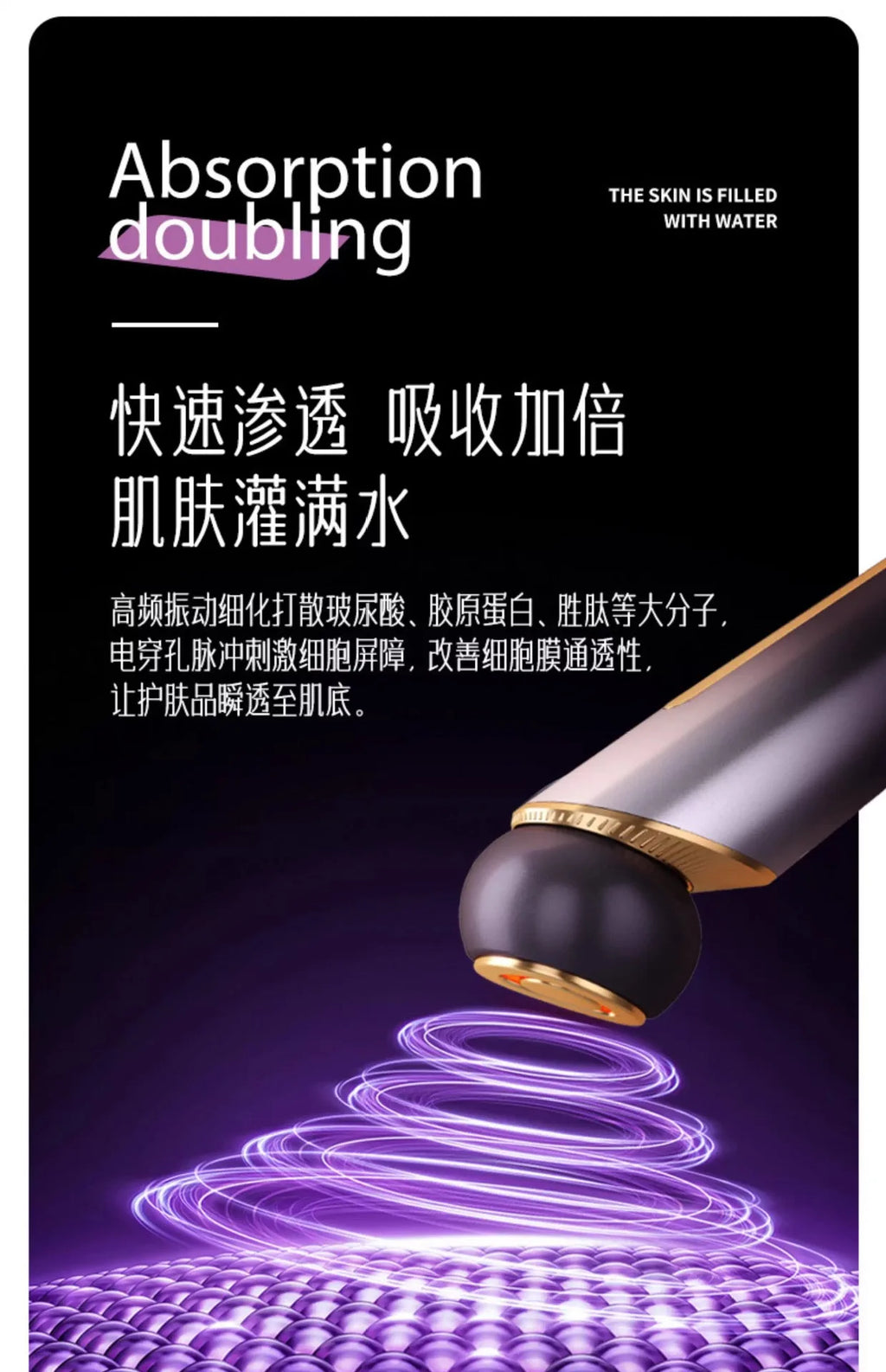 EMS, Cryo & LED Facial Lifting Device