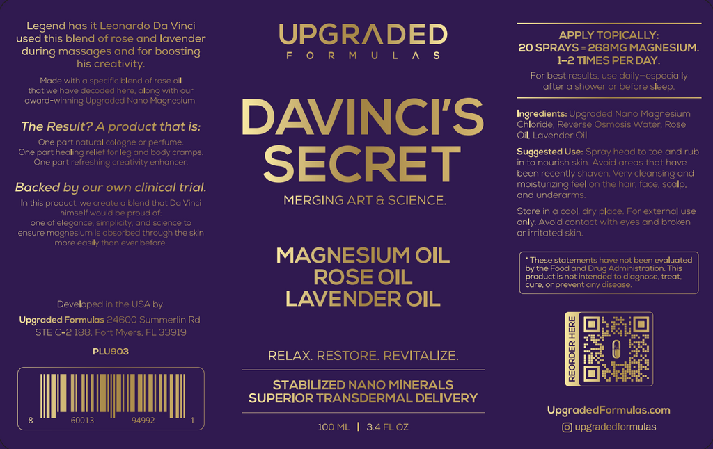 DaVinci's Secret® The Codex Oil.