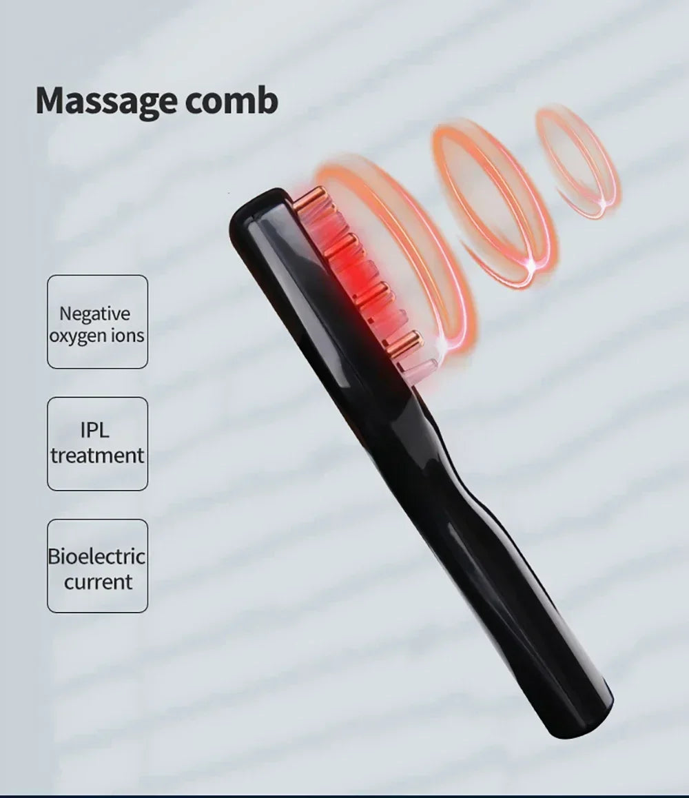 Vibration Scalp Massage Comb — Relaxing Scalp Care