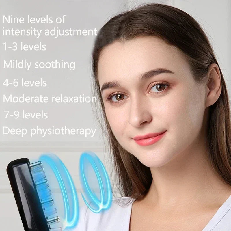 Vibration Scalp Massage Comb — Relaxing Scalp Care