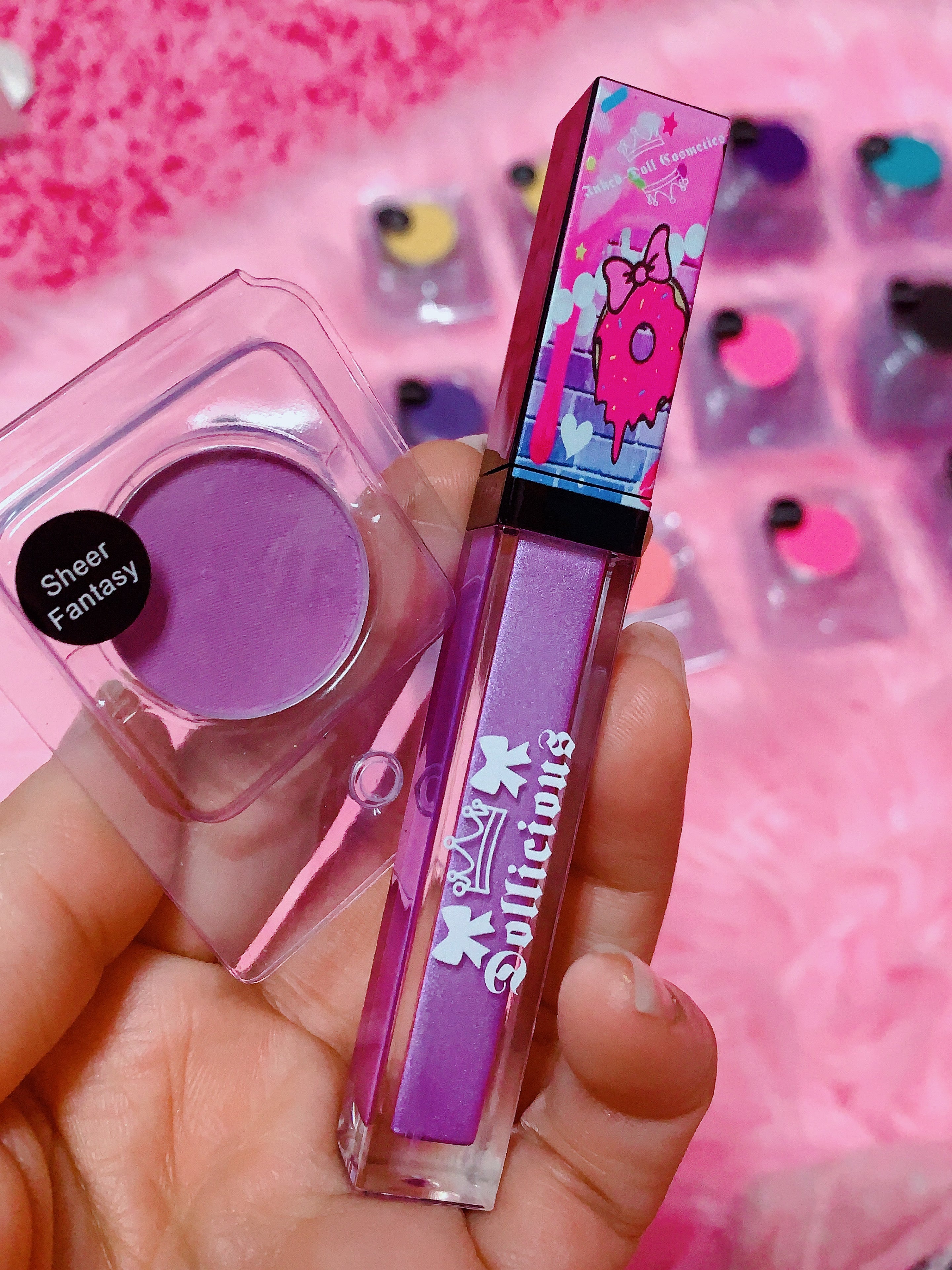 SHEER FANTASY! (Lavender) PRESSED EYESHADOW SINGLE