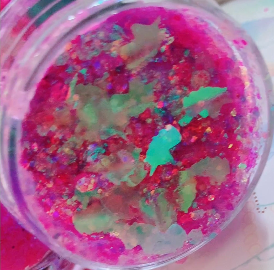 UNICORN FESTIVAL GLOW Glitter Gel