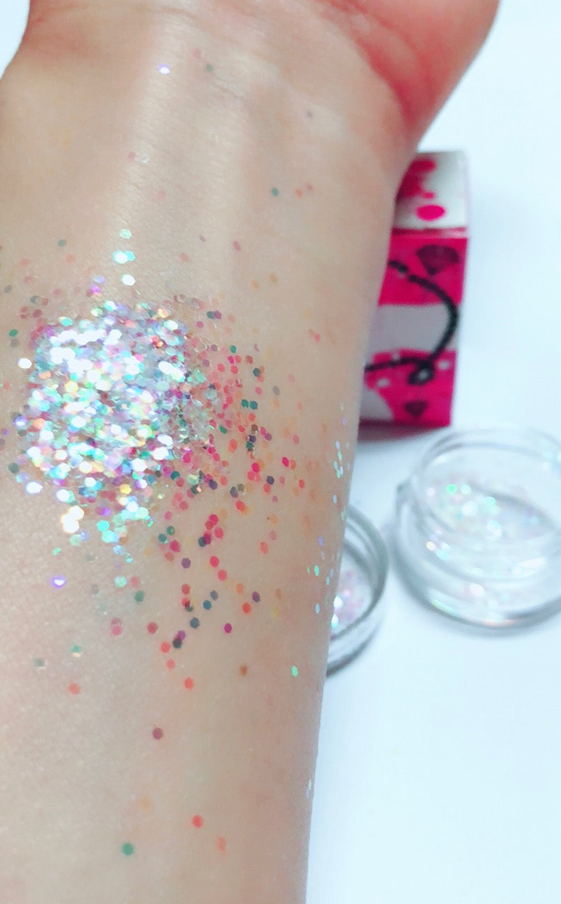 UNICORN TRIP Chunky (Rainbow) Iridescent Glamdoll Glitter