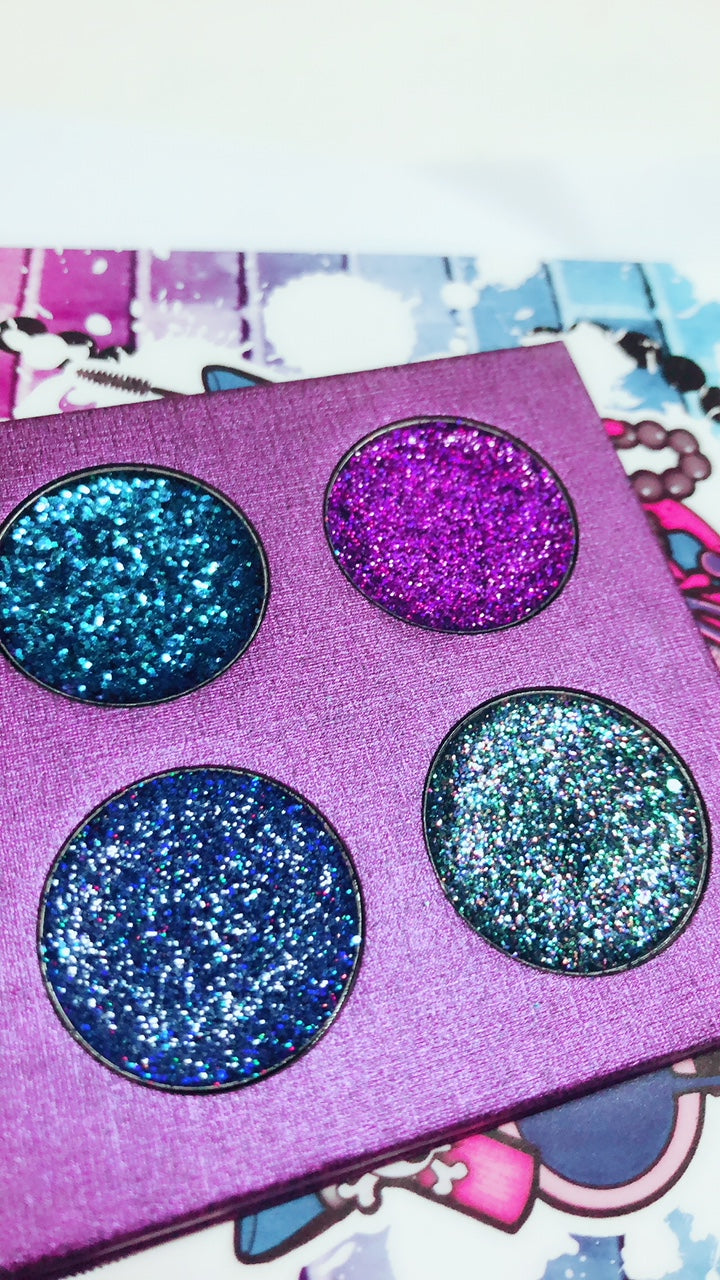 URSULA'S NITEMARE METALLIC Pressed Glitter Quad
