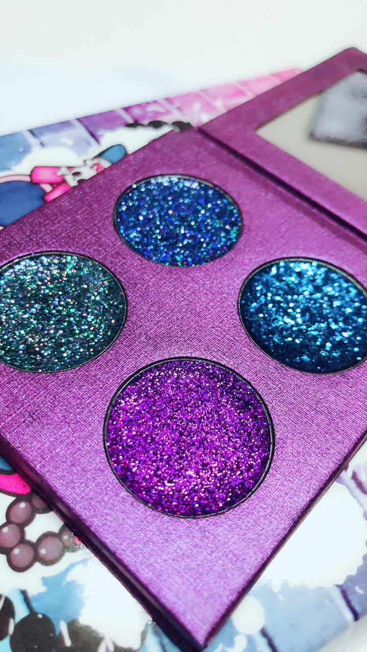 URSULA'S NITEMARE METALLIC Pressed Glitter Quad