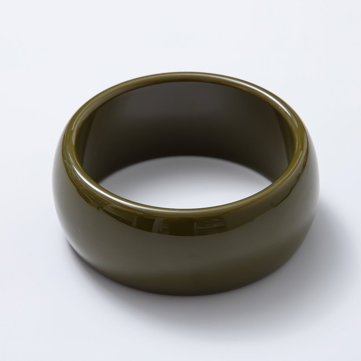 Acrylic Resin Wide Bangle Statement Bracelet | WA-03428 ~ WA-03442