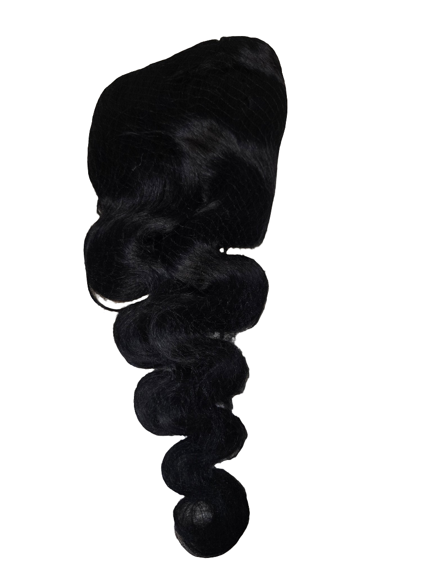 Brazilian Loose Wave 13x4 Frontal – Natural Black